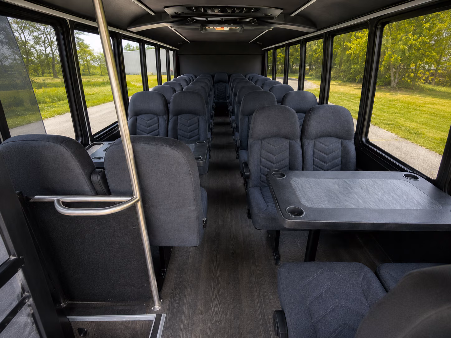 orem 20 passenger minibus interior