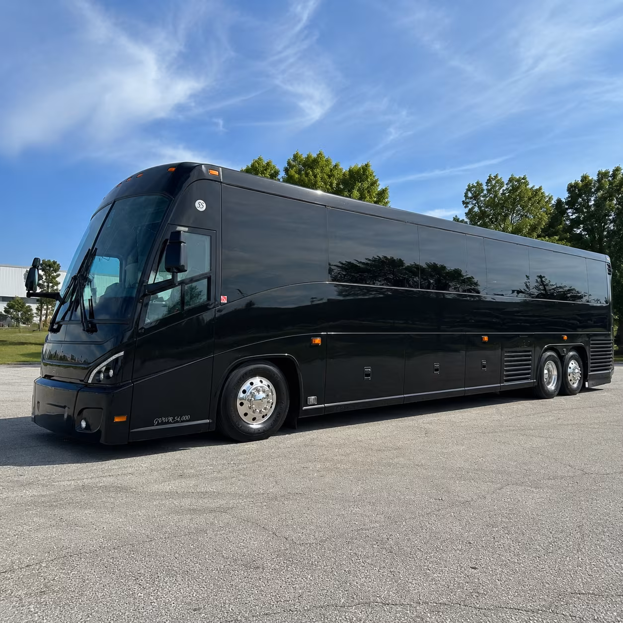 orem 47 passenger charter bus