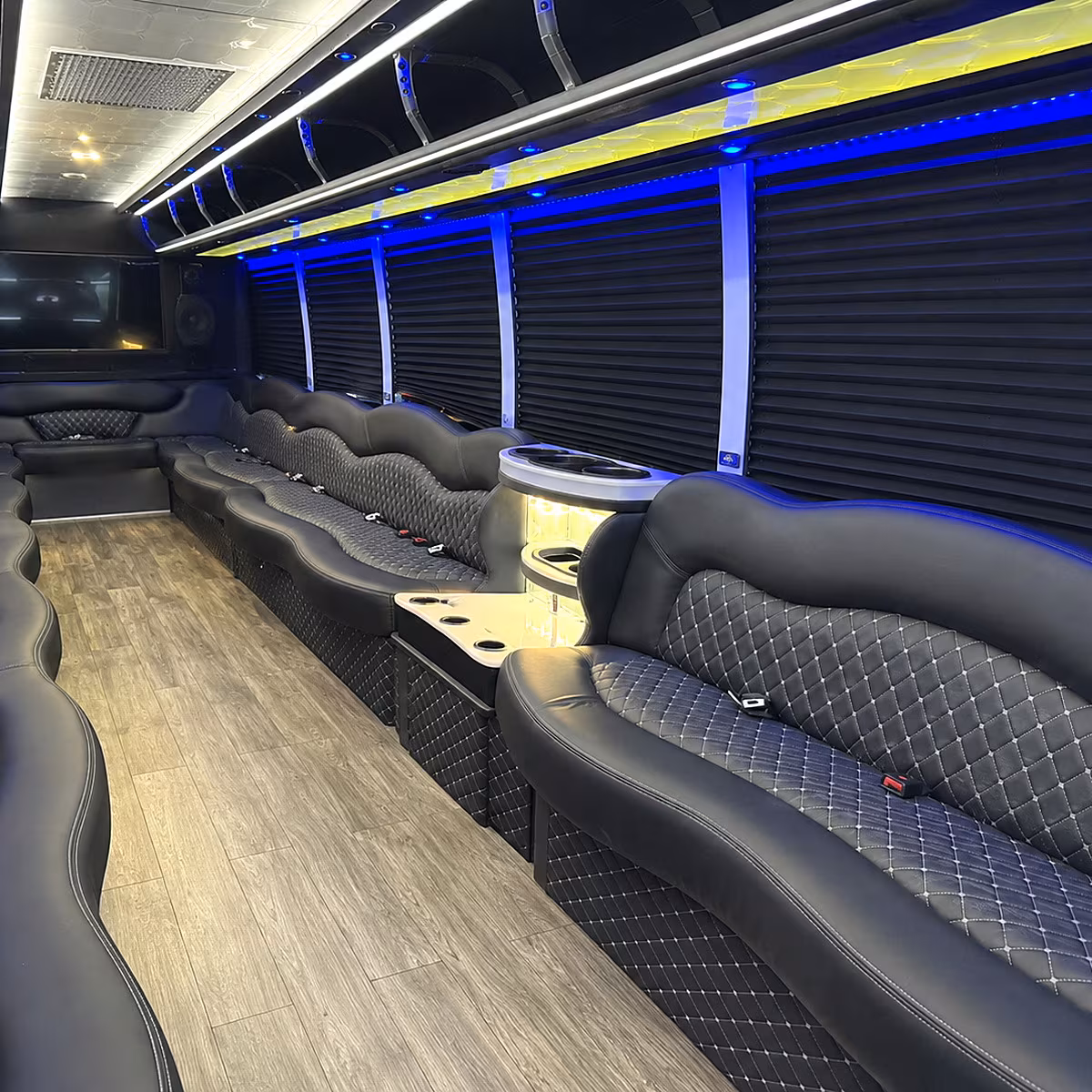 orem party bus inside