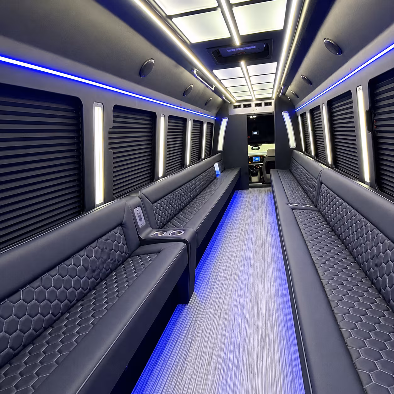 orem party bus interior