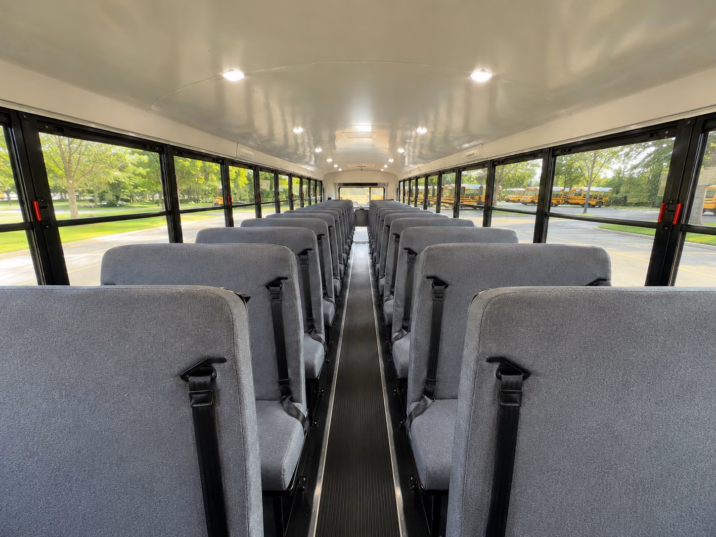 orem school bus interior