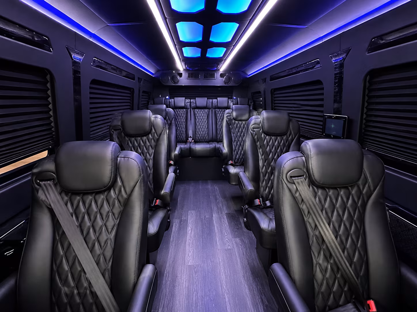 orem sprinter van with driver inside